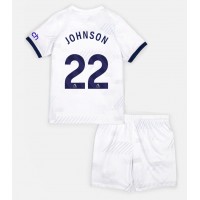 Dětský fotbalový dres Tottenham Hotspur Brennan Johnson #22 2023-24 Domácí Krátký Rukáv (+ trenýrky)